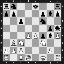 1925 Moscow – Round 1 – Spielmann, Rudolf – 1-0 – Levenfish, Grigory – G84