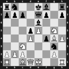 1925 Moscow – Round 1 – Duz-Khotimirsky, Fedor Ivanovich – 0-1 – Rabinovich, Ilya Mar – G85