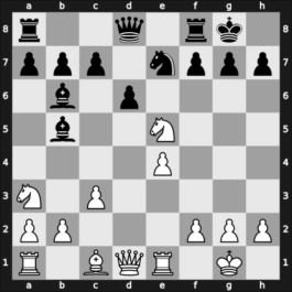 1925 Moscow – Round 1 – Ilyin Zhenevsky, Alexander – 1/2-1/2 – Bohatyrchuk, Fedir Parfenovych – G87