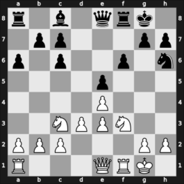 1925 Moscow – Round 1 – Romanovsky, Pjotr – 1-0 – Gruenfeld, Ernst – G89