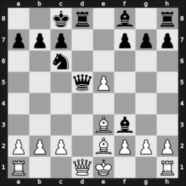 1925 Moscow – Round 1 – Ilyin Zhenevsky, Alexander – 0-1 – Reti, Richard – G118