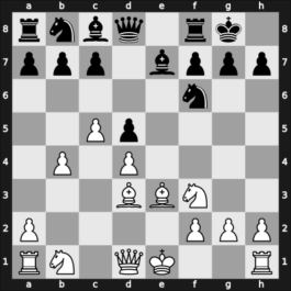 1925 Moscow – Round 7 – Zubarev, Nikolay – 0-1 – De La Torre Huertas, Carlos – G150