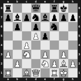 1925 Moscow – Round 11 – Rubinstein, Akiba – 0-1 – Rabinovich, Ilya Mar – G154