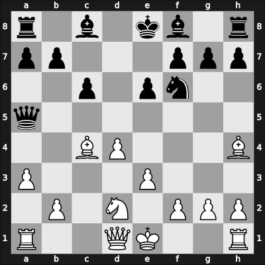 1925 Moscow – Round 13 – Bogoljubow, Efim – 1-0 – Tartakower, Savielly – G160