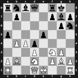 1925 Moscow – Round 14 – Verlinsky, Boris – 1-0 – Rubinstein, Akiba – G163