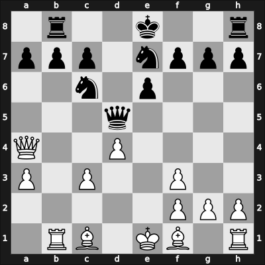 1925 Parijs – Round 6 – Alekhine, Alexander – 1-0 – Colle, Edgar – G6