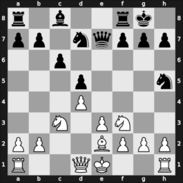 1925 Wiesbaden – Round 1 – Saemisch, Friedrich – 1/2-1/2 – Spielmann, Rudolf – G2