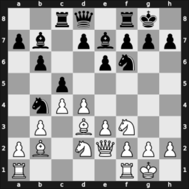 1926 BCF Ch 19th – Round 1 – Uber, Henry Bernard – 0-1 – Yates, Fred Dewhirst – G5