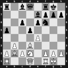 1926 Bardejov – Round 10 – Kmoch, Hans – 0-1 – Sterk, Karoly – G49