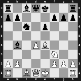 1926 Berlin – Round 1 – List, Paul – 1-0 – Von Holzhausen, Walther – G7
