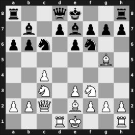 1926 Berlin – Round 1 – Rubinstein, Akiba – 1/2-1/2 – Saemisch, Friedrich – G17