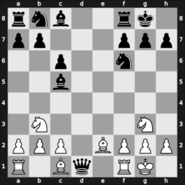 1926 Berlin – Round 1 – Von Holzhausen, Walther – 1/2-1/2 – Saemisch, Friedrich – G29