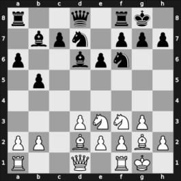 1926 Berlin – Round 1 – Bogoljubow, Efim – 1-0 – Johner, Nicolas – G36