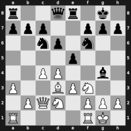 1926 Budapest – Round 5 – Vajda, Arpad – 1/2-1/2 – Prokes, Ladislav – G33