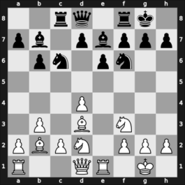 1926 Budapest Budapest HUN – Round 10 – Rubinstein, Akiba – 1/2-1/2 – Kmoch, Hans – G17