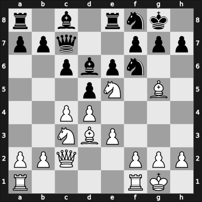 1926 Chicago – Round 1 – Maroczy, Geza – 1/2-1/2 – Isaacs Logan – G8