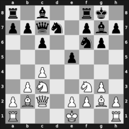 1926 Chicago – Round 8 – Maroczy, Geza – 1/2-1/2 – Kupchik, Abraham – G18
