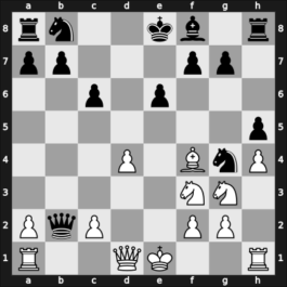 1926 Dresden – Round 1 – Von Holzhausen, Walther – 1/2-1/2 – Tartakower, Savielly – G4