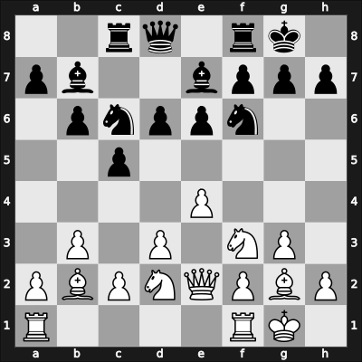 1926 Dresden – Round 2 – Tartakower, Savielly – 1/2-1/2 – Saemisch, Friedrich – G13