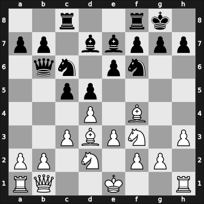 1926 Dresden – Round 3 – Saemisch, Friedrich – 0-1 – Rubinstein, Akiba – G14