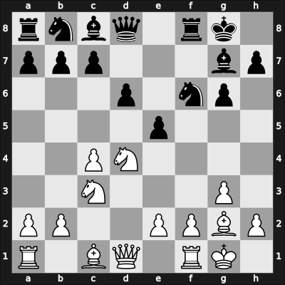 1926 Dresden – Round 4 – Rubinstein, Akiba – 1-0 – Bluemich, Max – G17