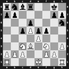 1926 Dresden – Round 5 – Alekhine, Alexander – 1-0 – Tartakower, Savielly – G21