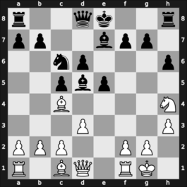 1926 Dresden – Round 6 – Steiner, Lajos – 0-1 – Nimzowitsch, Aron – G26