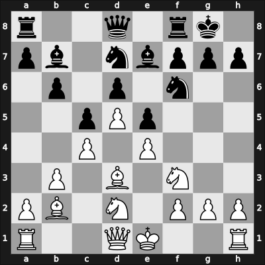 1926 Dresden – Round 7 – Tartakower, Savielly – 1/2-1/2 – Rubinstein, Akiba – G31