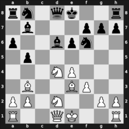 1926 Dresden – Round 8 – Johner, Paul – 0-1 – Rubinstein, Akiba – G33