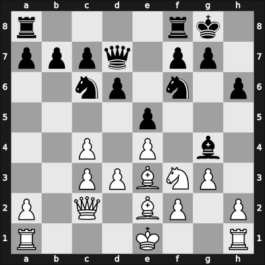 1926 Dresden – Round 9 – Nimzowitsch, Aron – 1-0 – Saemisch, Friedrich – G37