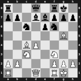 1926 Ghent – Round 4 – Janowski, Dawid – 0-1 – Yates, Frederic D – G15