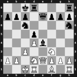 1926 Hannover – Round 4 – Von Holzhausen, Walther – 0-1 – Nimzowitsch, Aron – G12