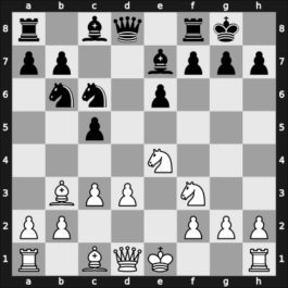 1926 Hastings2627 – Round 9 – Sergeant, Edward – 0-1 – Alekhine, Alexander – G9