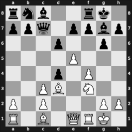 1926 Merano – Round 12 – Grob, Henry – 1/2-1/2 – Gruenfeld, Ernst – G38