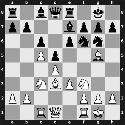1926 Merano Meran ITA – Round 2 – Kostic, Boris – 1/2-1/2 – Yates, Frederic D – G5