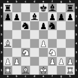 1926 Semmering – Round 1 – Kmoch, Hans – 0-1 – Tarrasch, Siegbert – G54