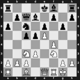 1926 Semmering – Round 1 – Yates, Frederic D – 0-1 – Rubinstein, Akiba – G90