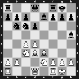 1926 Semmering – Round 1 – Nimzowitsch, Aron – 1/2-1/2 – Kmoch, Hans – G91