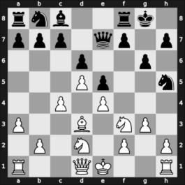 1926 Semmering – Round 11 – Nimzowitsch, Aron – 1/2-1/2 – Tarrasch, Siegbert – G113