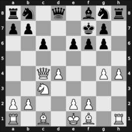 1926 Semmering Panhans – Round 11 – Alekhine, Alexander – 1-0 – Gruenfeld, Ernst – G12