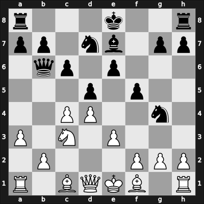 1926 Vienna – Round 7 – Von Holzhausen, Walther – 1-0 – Wolf, Siegfried – G17