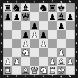 1926 Vienna – Round 8 – Hoenlinger, Baldur – 1/2-1/2 – Wagner, Heinrich – G18