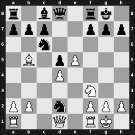 1927 Amsterdam – Round 1 – Euwe, Max – 1-0 – Van Hoorn, Casper – G5