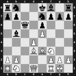 1927 Amsterdam – Round 1 – Euwe, Max – 1-0 – Graves Arguedas, Benjamin – G8
