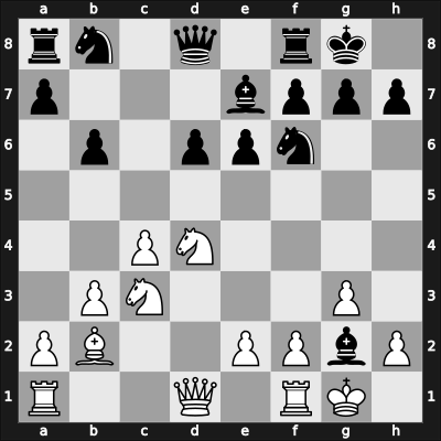 1927 Bad Niendorf – Round 1 – Nimzowitsch, Aron – 1/2-1/2 – Colle, Edgar – G3