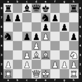 1927 Bad Niendorf – Round 1 – Kmoch, Hans – 0-1 – Nimzowitsch, Aron – G11