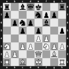 1927 Bad Niendorf – Round 1 – Tartakower, Savielly – 1-0 – Kmoch, Hans – G16