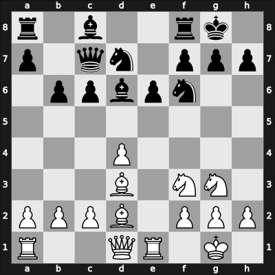 1927 Bremen – Round 1 – Von Holzhausen, Walther – 1/2-1/2 – Brinckmann, Alfred – G3