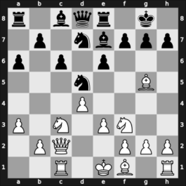 1927 Bremen – Round 4 – Bogoljubow, Efim – 1-0 – Von Holzhausen, Walther – G14