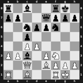 1927 Kecskemet I – Round 2 – Kmoch, Hans – 1/2-1/2 – Alekhine, Alexander – G11
